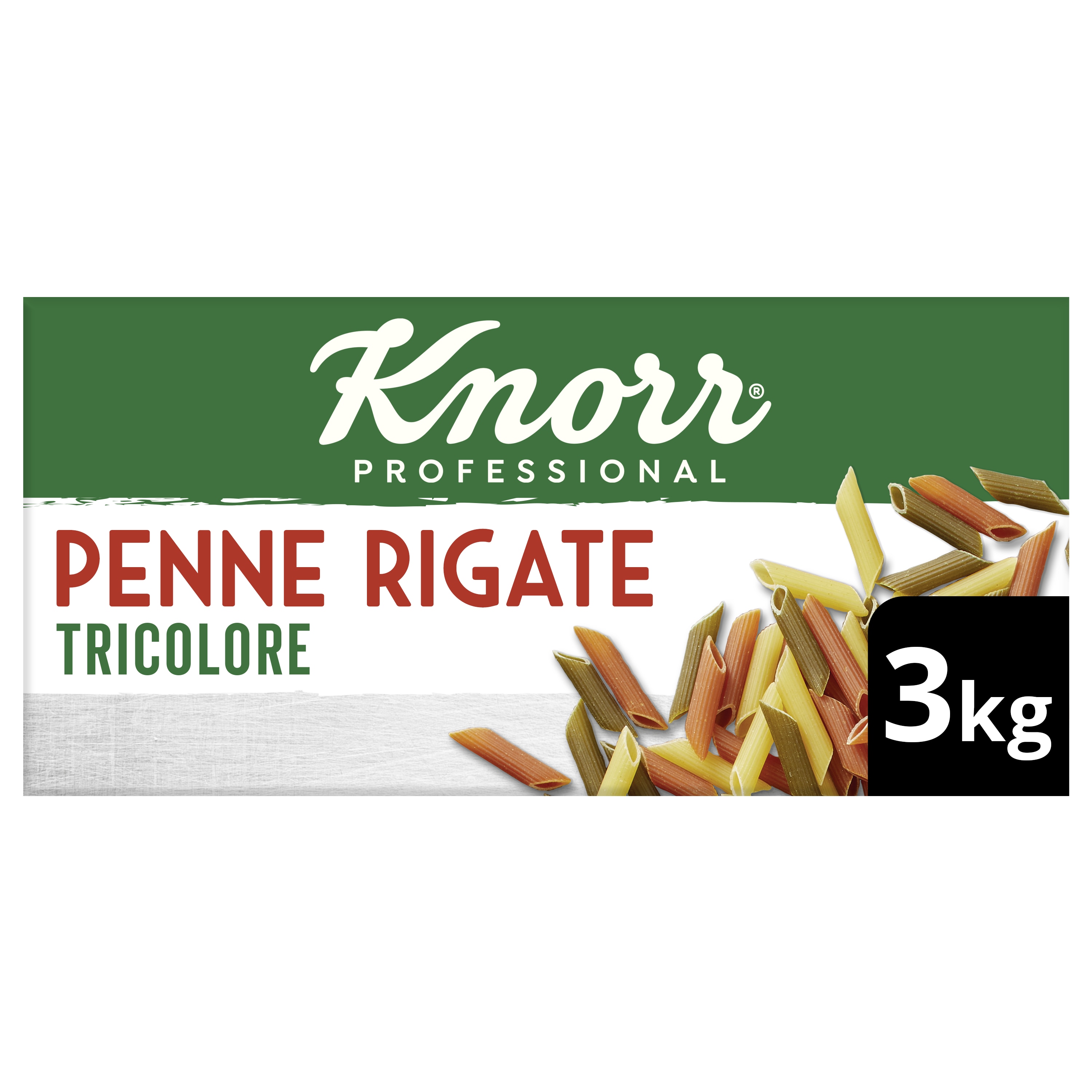 Knorr Professional Italiana Penne Tricolore 3kg - 